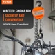 Ручний ланцюговий таль VEVOR HC1-6 / 1 т / 6 м / Orange Б/В k1 - зображення 10