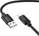 Кабель Hoco X122 USB - Type-C 3A 1 м Black (hc-x122-TC-BK) - изображение 1