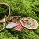 Металлический брелок Коинобори (1шт.) Красный - изображение 3