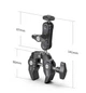 Кріплення Super Clamp Ulanzi R094 з кульовою головкою 360°для камер,моніторов,Gopro і інших екшн камер з металу та різьбою 1/4"-20 і 3/8"-16 - зображення 7
