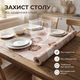 Скатерть HomeStar F03 1,37х25м пвх водонепроницаемая клеенка для кухонного стола в рулоне флизелиновая - изображение 2