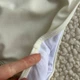 Женский сплошной купальник с металлическим декором на груди высокие вырезы бифлекс M Белый (SW4028/1) - изображение 7