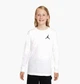 Детский лонгслив Jordan Junior Jumpman Emb White S Белый 95A903-001 - изображение 1