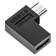 Угловой переходник Micro USB Male - Type-C Female (USB 2.0 5V/2A 480mbps 10W) Right (48982) - изображение 2