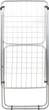Сушилка для одежды Clean & Dry Star TRS-2001, напольная, 20 м(TO-00-00002392-TO) - изображение 6