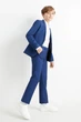 Штани slim fit C&A 2213193c63 170см сині (100011268) - зображення 4