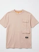 Футболка из хлопка relaxed Timberland tma291g S розовая (100011105) - изображение 5
