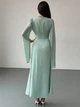 Платье Shein sz25061674845157490 M бирюзовое (100012365) - изображение 3