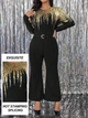 Комбинезон Shein sz2410266531642157 1XL Разноцветный (100012170) - изображение 4