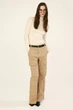 Джинсы карго H&M 1230836009c63 30 бежевые (100014059) - изображение 1