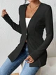 Піджак Shein sz25092889857715159 XXS чорний (100012096) - зображення 3