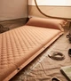 Надувной матрас с подушкой и встроенным насосом, 190х65х3 см, наполнитель Memory Foam, самонадувающийся, с чехлом для переноски, надежный материал, бежевый - изображение 10