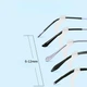 Силіконові завушники-фіксатори для окулярів EarHooks, 20 штук, прозорі - зображення 5