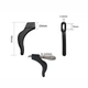 Силіконові завушники для фіксації окулярів EarHooks, 20 штук, чорні - зображення 7