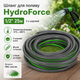 Шланг садовый HydroForce R41850-25 двухслойный 25 м 1/2" Черно-серый с зеленым - изображение 3