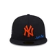 Бейсболка New Era New York All Star Game, чорна з вишивкою, повсякденна - зображення 4
