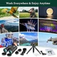 Бинокль Adorrgon 12x42 высокоточен с модернизированным адаптером для телефона и штативом - изображение 5