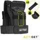 Жилет-обважнювач для тренувань Actiget 20 кг зі змінною вагою ACT0124 Black - зображення 3