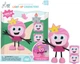 Набір для ванни Glo Pals принцеса Іда + 2 світячі кубики Рожевий (0850065381282) - зображення 1
