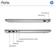Ноутбук HP 17-cn3327dx Natural Silver 17.3" IPS 1920x1080 60 Гц / Intel Core i7-1355U / Intel Iris Xe Graphics / RAM 16 ГБ / DDR4 / SSD 1 ТБ / Windows 11 Home / 2.09 кг (C0CM3UA) - изображение 4