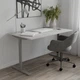 Стол письменный Space Ferrum-decor 750x1200x700 Серый металл ДСП Бетон 16 мм (SPACE108) - изображение 1