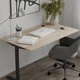 Стол письменный Space Ferrum-decor 750x1400x600 Черный металл ДСП Дуб Сонома 16 мм (SPACE127) - изображение 2