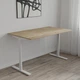 Стіл письмовий Space Ferrum-decor 750x1000x600 Білий метал ДСП Дуб Евок Прибережний 16 мм (SPACE026) - зображення 8