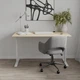 Стіл письмовий Space Ferrum-decor 750x1000x600 Білий метал ДСП Дуб Кремона Торро 16 мм (SPACE025) - зображення 6