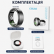 Смарт-кільце Colmi R06 Black з моніторингом здоров'я 24/7 | Пульс, SpO₂, сон, кроки та фізична активність Black - зображення 5