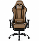 Кресло геймерское игровое Bonro 1002G-1 коричневое с подставкой для ног (42401211) - изображение 3