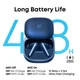 Бездротові навушники Anker Soundcore Liberty 5, Blue, ANC 3.0, Hi-Res, 48H, IP55, Dolby audio, Multipoint, LDAC, Bluetooth 5.4 - зображення 2