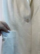 Женский жилет льняной полуприталенный с поясом Токи Modna KAZKA MKSH2682-4 - 42/44, Айворі - изображение 3