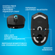 Миша Logitech G305 X Superlight RGB Wireless/Bluetooth/USB Black (910-007739) - зображення 10