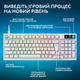 Клавіатура дротова Logitech G316 X 98 RGB USB White (920-014231) - зображення 2