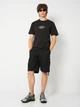 Футболка хлопковая длинная мужская Jack & Jones 12295049 2XL Black (5715873940968) - изображение 3