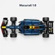 Конструктор Формула 1 - Red Bull Racing RB20 1639 деталей Technic Blue - изображение 8