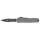 Нож Microtech Cypher II D/E Black Natural Clear Полуссерейтор - изображение 1