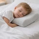 Подушка ортопедична дитяча Baby Хвиля PAPAELLA 50х30х7/5 см з ефектом пам`яті, з наволочкою трикотаж бавовна - зображення 2