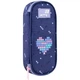 Пенал Kite Type Love K26-599-7, 1 отделение, клапан с карманом на молнии, для девочки - изображение 1