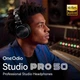 Наушники проводные OneOdio Studio Pro50 накладные DJ студийные 3,5 мм/6,35 мм черные - изображение 3