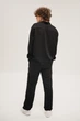 Мужской льняной комплект Black 6XL - изображение 3