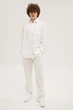 Мужской льняной комплект White 5XL - изображение 1