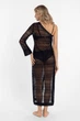 Пляжна туніка з гіпюру Markandre 2035177 L Black Dress - изображение 2