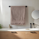 Банное полотенце 70х140 см хлопковое для дома коричневый Colorful Home PS-6887 - изображение 1