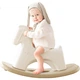 Качалка-лошадка BG-BABYGO 2-в-1 с балансировочной доской, для 1-3 лет - изображение 2