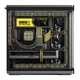 Игровой корпус Aigo Starry Dawn Display Version Black ATX для настольных компьютеров, с поддержкой водяного охлаждения 360 мм, интегрированным изогнутым стеклом, конструкцией с левым и правым отсеками, поддержкой видеокарт 5090. - изображение 7