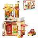 FEELO — игрушка из крупных строительных блоков LEGO, совместимая с конструктором для мальчиков и девочек, подарок на день рождения, «Салон для щенков» Y1815. - изображение 1