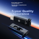 Оригінальний флеш-накопичувач JD Dual-Head USB 3.2 USB-A/C високошвидкісний, 256 ГБ, швидкість читання до 150 МБ/с, компактний портативний металевий USB-накопичувач для телефонів та планшетів IPhone15 - зображення 10