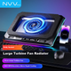 Охлаждающая подставка для ноутбука NVV с регулировкой давления воздуха, температурным режимом и шумоподавлением, подходит для игровых ноутбуков Mechanical Revolution, Alienware, Lenovo Legion, ASUS ROG NF-12. - изображение 10