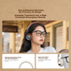 Беспроводные Bluetooth-наушники QCY Era 7 Retro, модные цифровые наушники в стиле знаменитостей, цвет «Молочный коктейль» - изображение 7